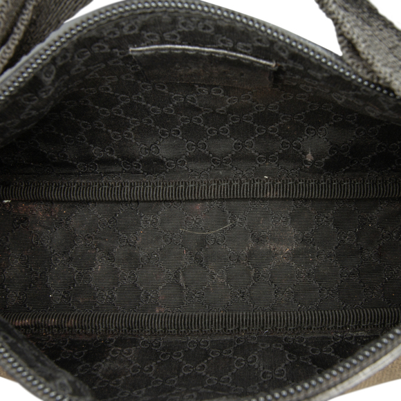 Pre-Loved Gucci Canvas Baguette - Picture 6 of 12